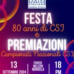 Festa degli 80 anni di CSI a Lecce e nel Salento.